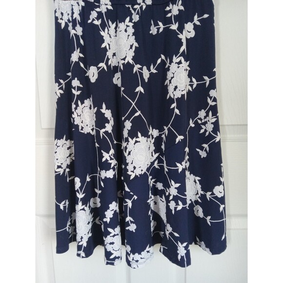 Rabbit Rabbit Rabbit Design Cap Sleeve Fit Flare Women’s Dress Sz 6 - Picture 7 of 13